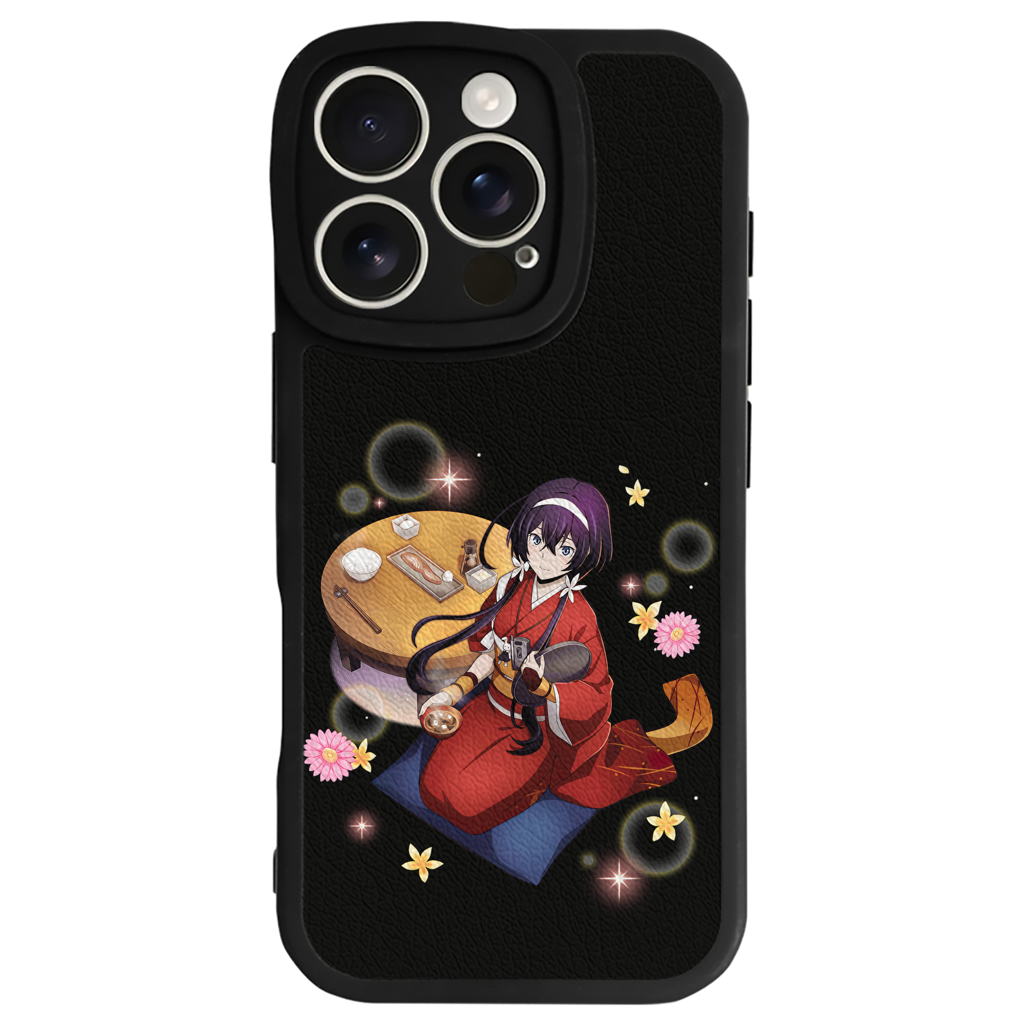 （画像用） 文豪ストレイドッグス Bungo Stray Dogs 【iPhone 16シリーズ対応】シリコンスマホケース（レザー調） 材質：シリコン